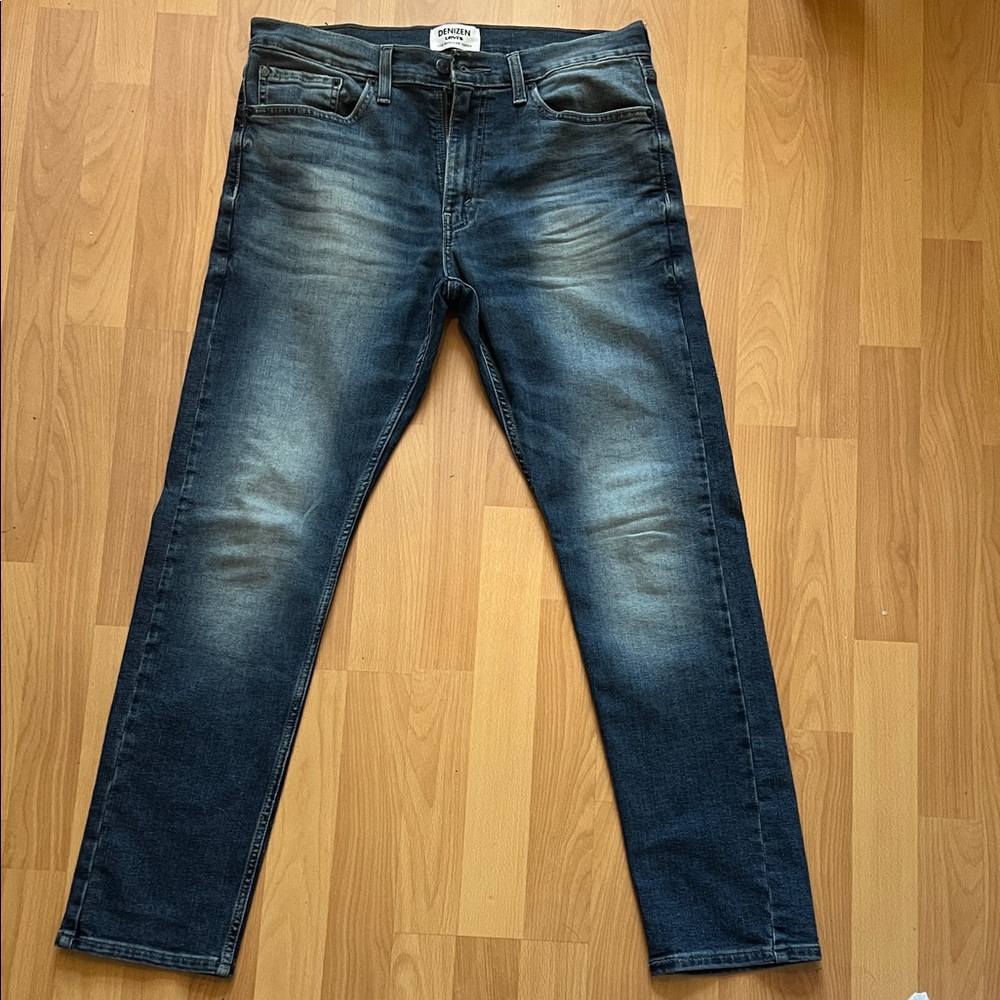 Wrangler Men's Dark Blue Slim Jeans